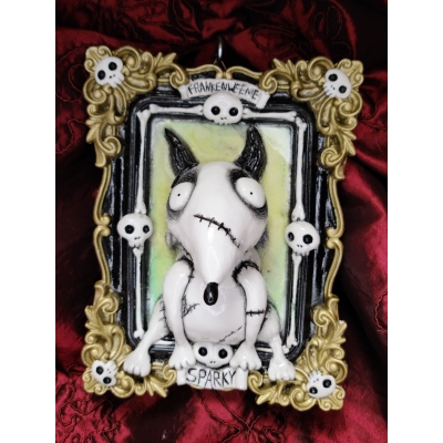Sparky dal film Frankenweenie di Tim Burton Quadro tridimensionale