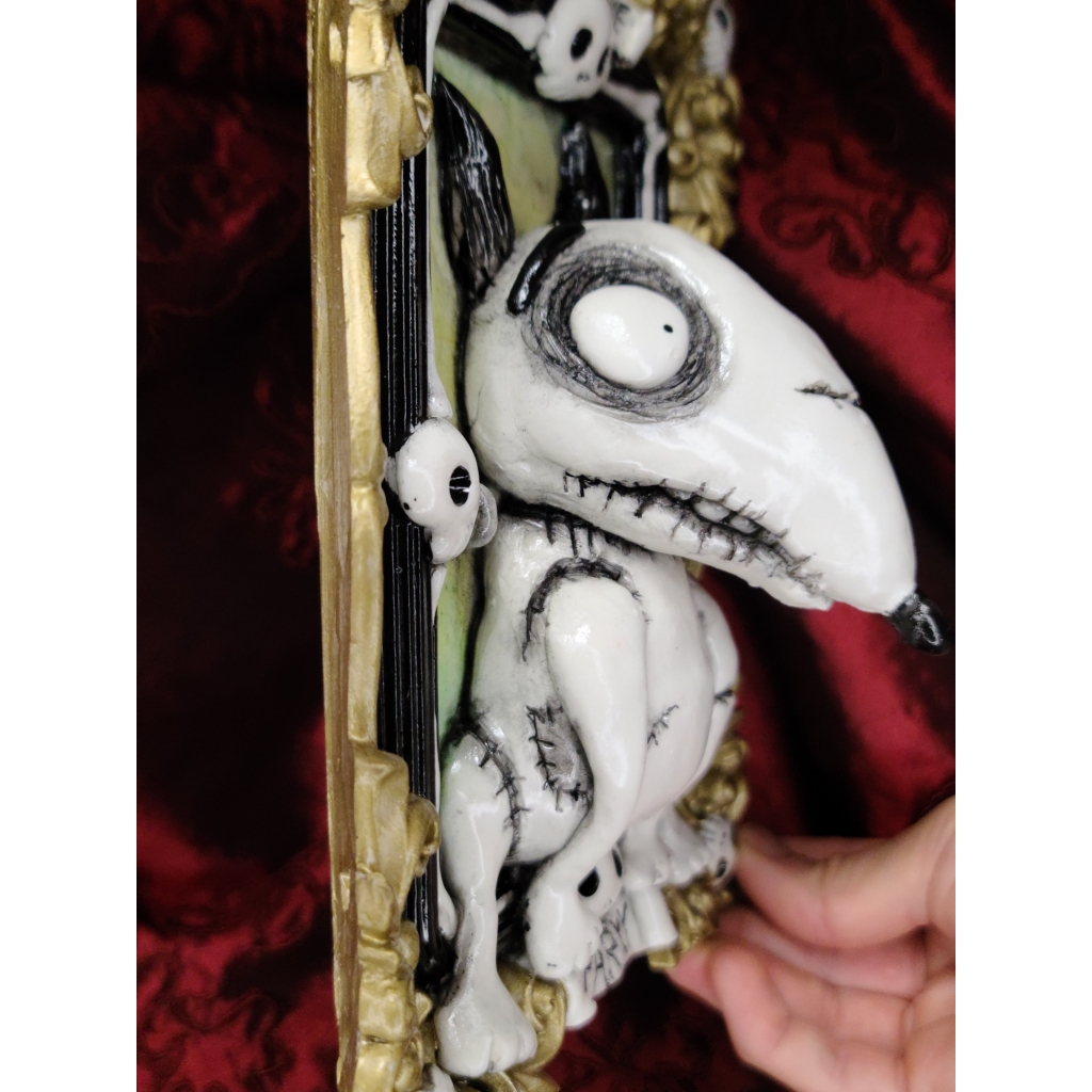 Sparky dal film Frankenweenie di Tim Burton Quadro tridimensionale