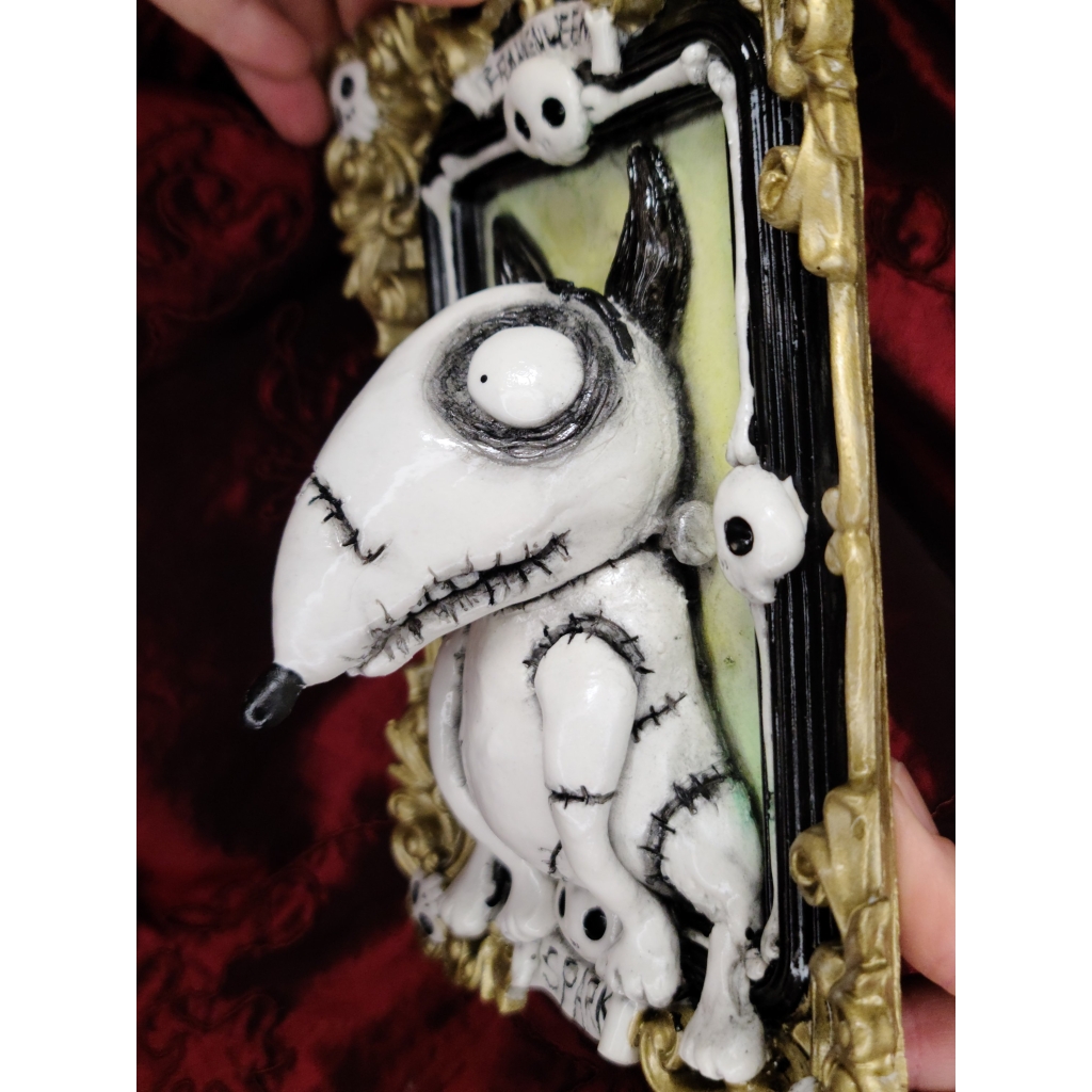 Sparky dal film Frankenweenie di Tim Burton Quadro tridimensionale