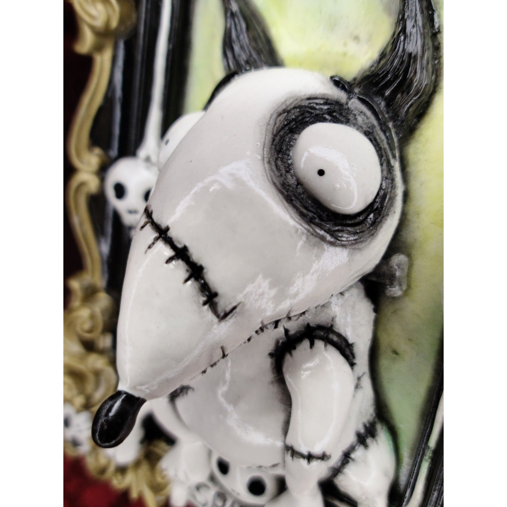 Sparky dal film Frankenweenie di Tim Burton Quadro tridimensionale