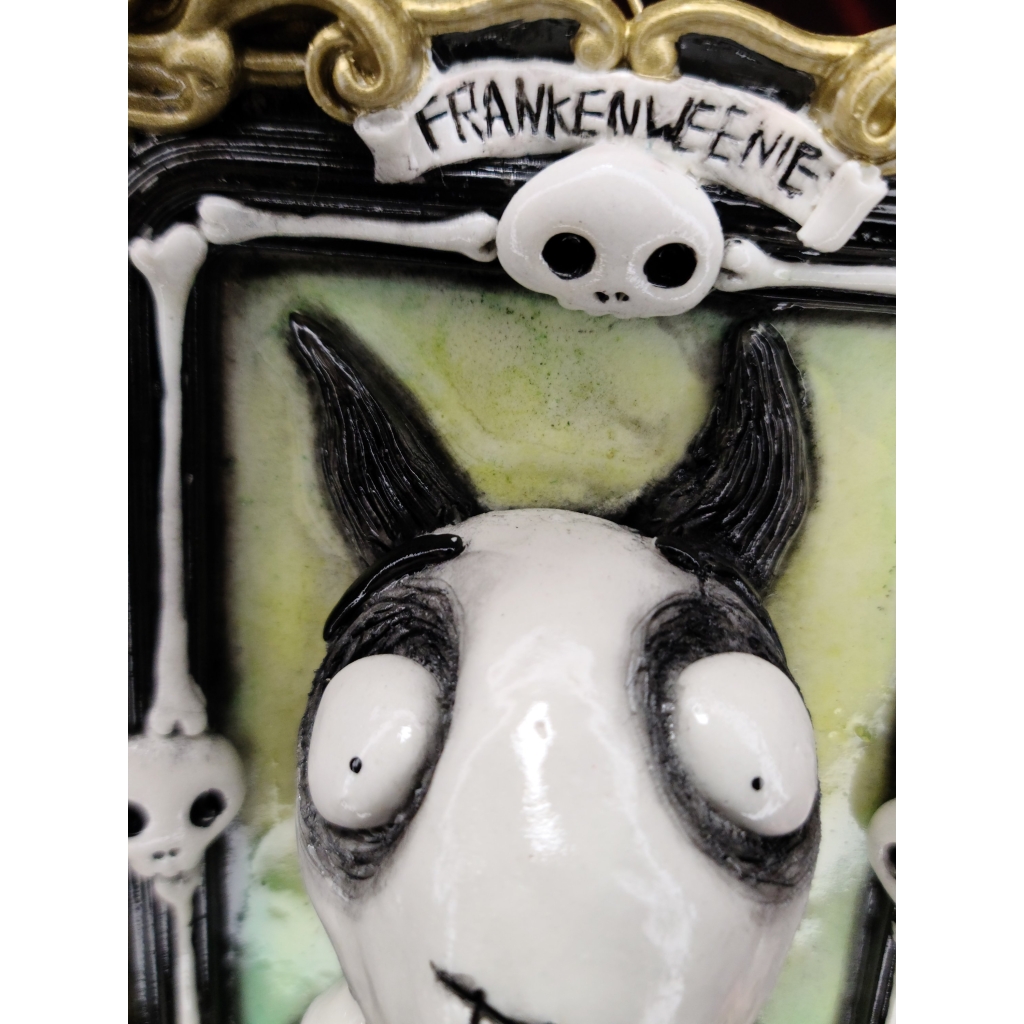 Sparky dal film Frankenweenie di Tim Burton Quadro tridimensionale