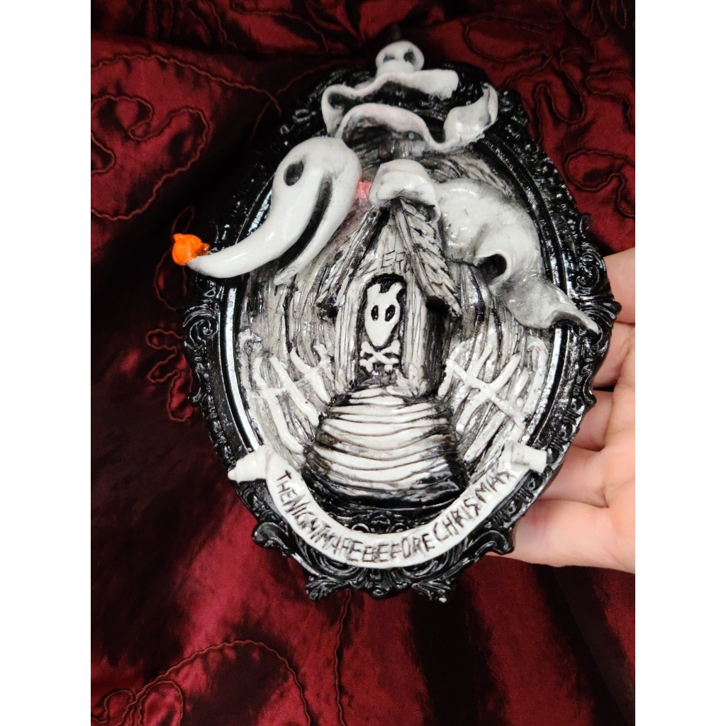 Zero il cane fantasma (Nightmare Before Christmas - Tim Burton) Quadro tridimensionale
