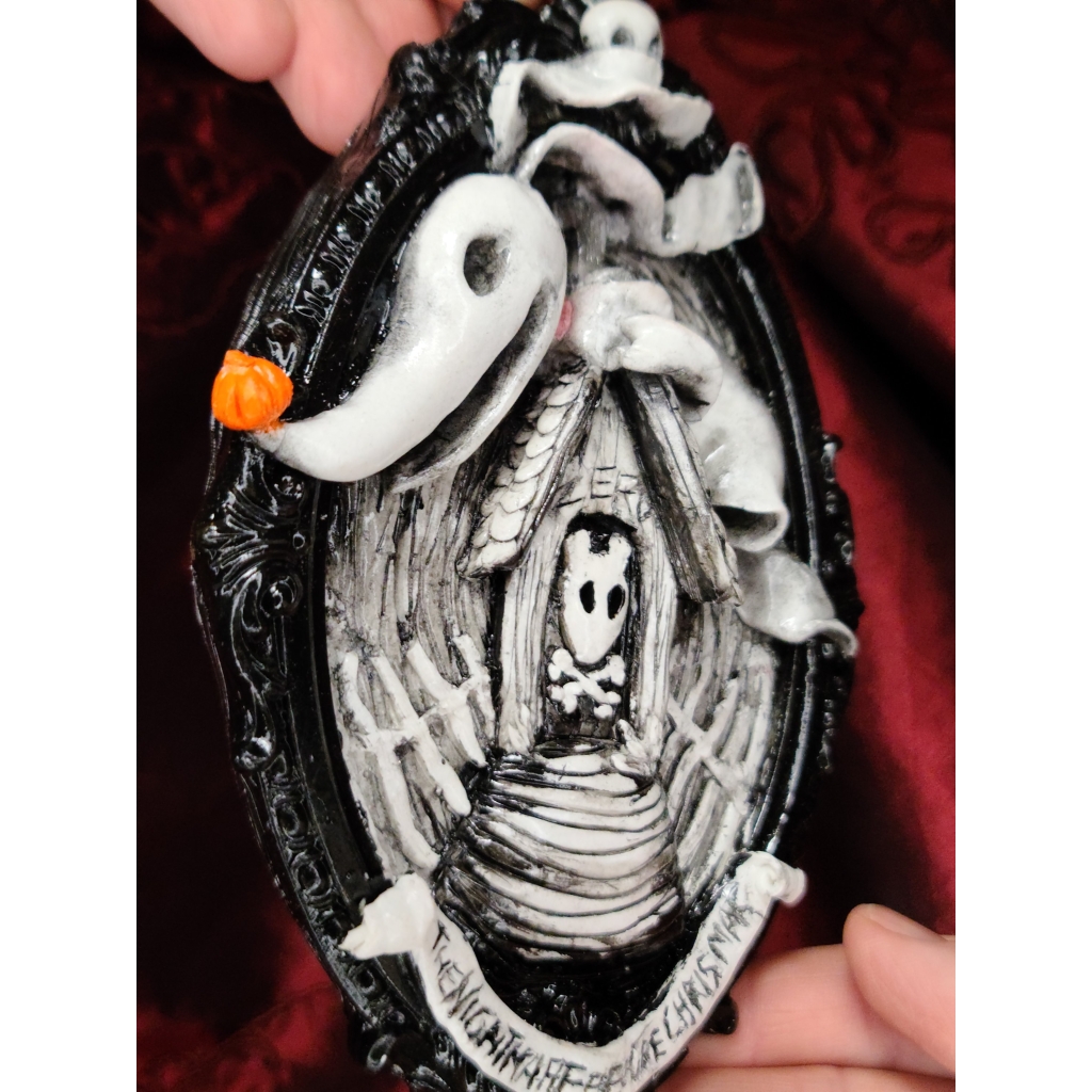 Zero il cane fantasma (Nightmare Before Christmas - Tim Burton) Quadro tridimensionale