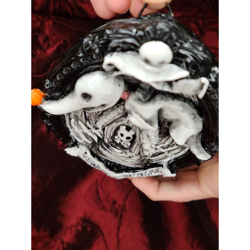 Zero il cane fantasma (Nightmare Before Christmas - Tim Burton) Quadro tridimensionale