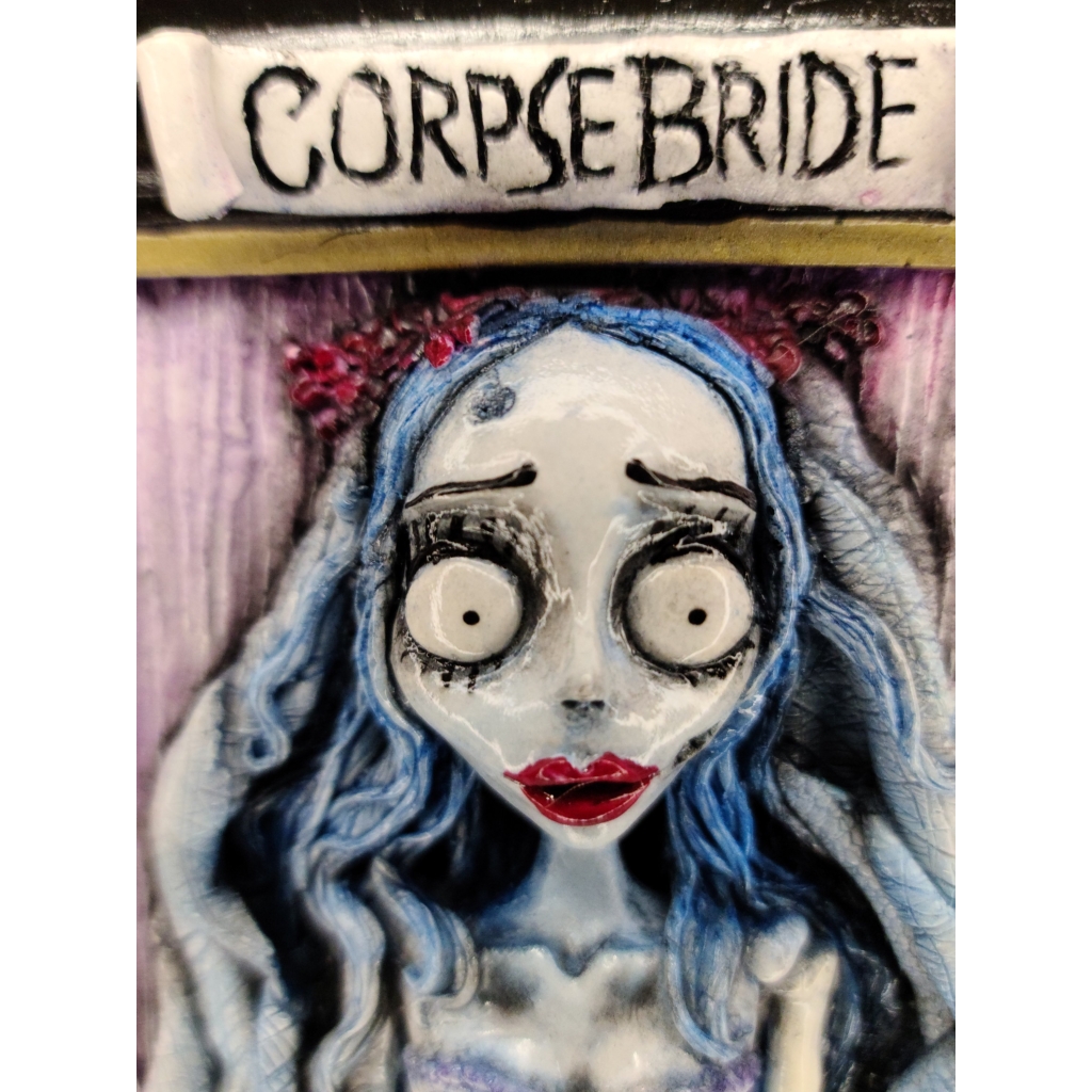 Emily la Sposa Cadavere Tim Burton Quadro tridimensionale