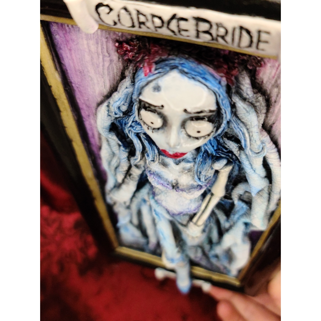 Emily la Sposa Cadavere Tim Burton Quadro tridimensionale