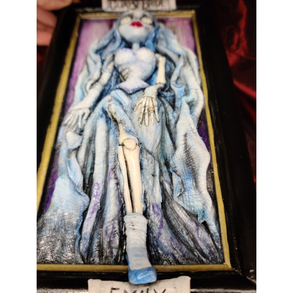 Emily la Sposa Cadavere Tim Burton Quadro tridimensionale