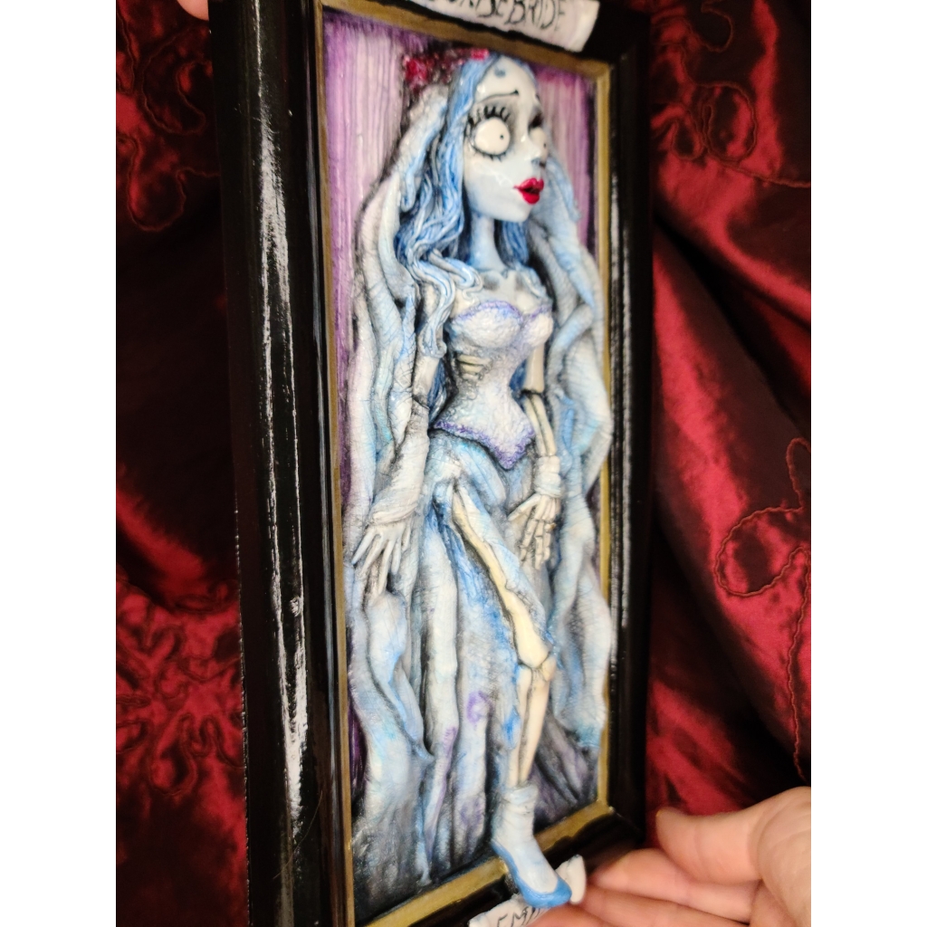 Emily la Sposa Cadavere Tim Burton Quadro tridimensionale