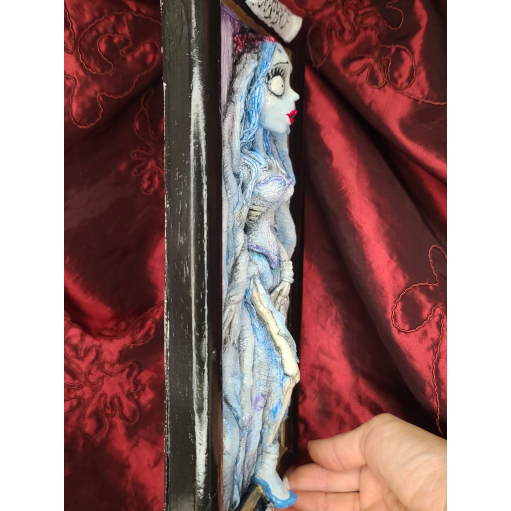 Emily la Sposa Cadavere Tim Burton Quadro tridimensionale