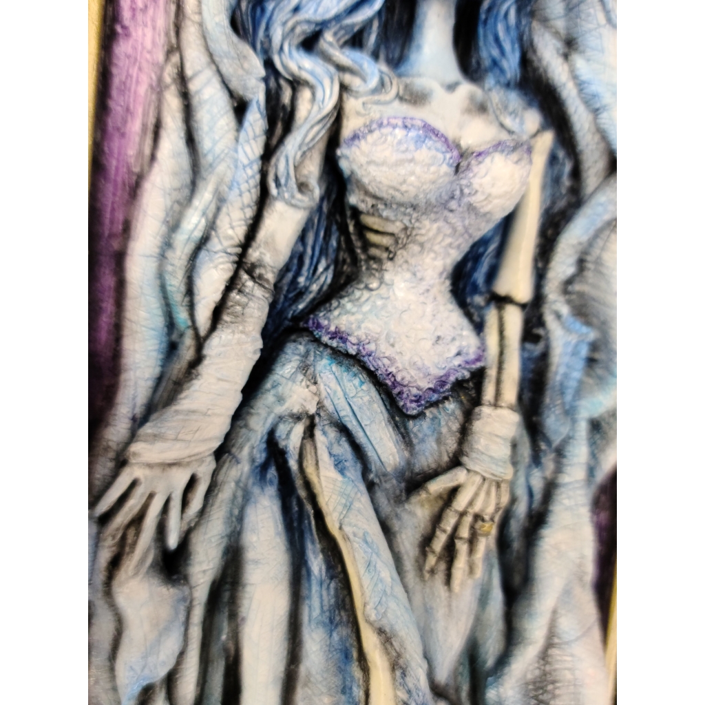 Emily la Sposa Cadavere Tim Burton Quadro tridimensionale
