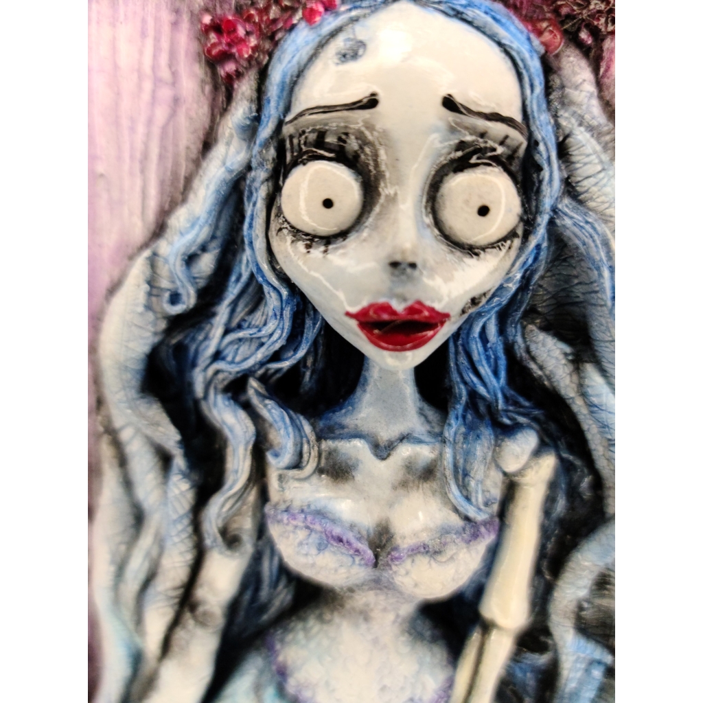 Emily la Sposa Cadavere Tim Burton Quadro tridimensionale