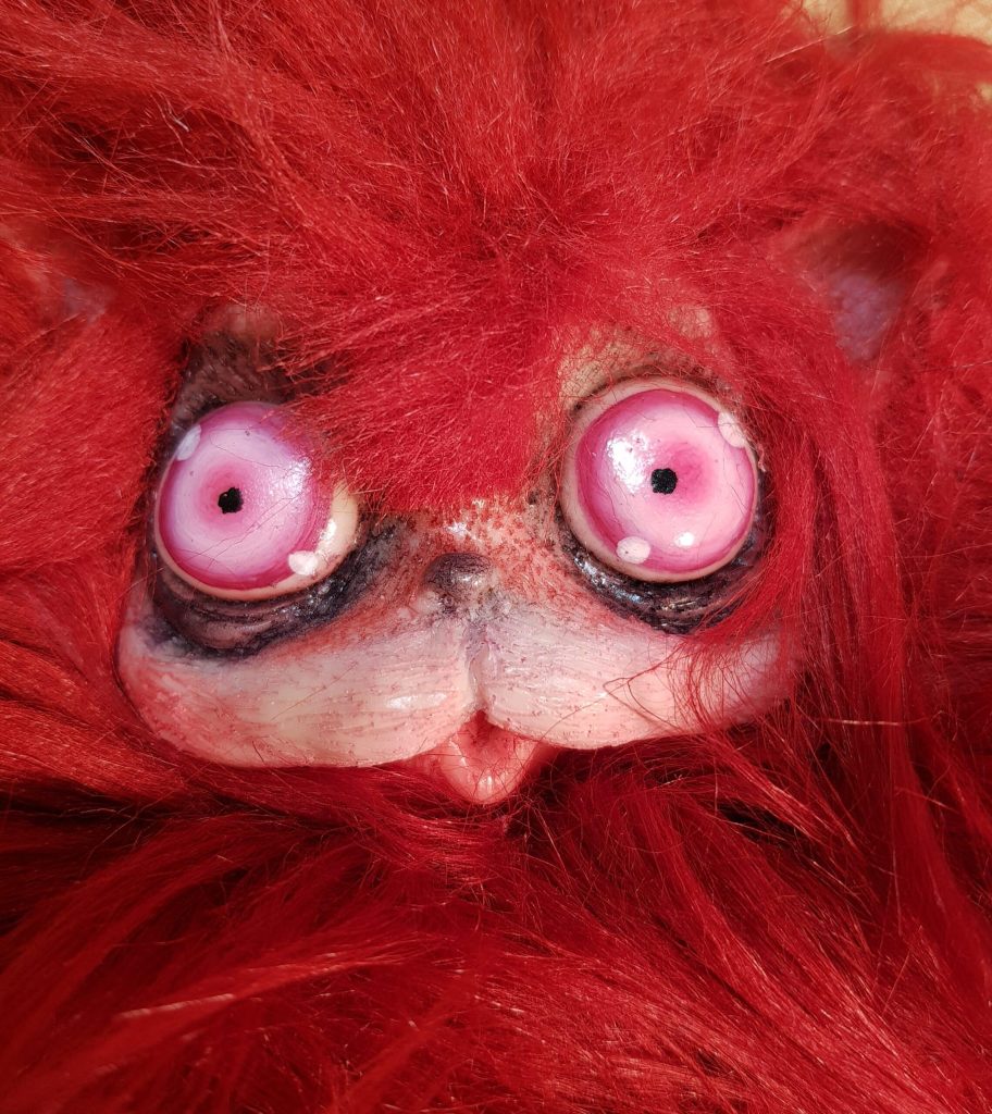 Gatto magico Cagliostrino col pelo rosso