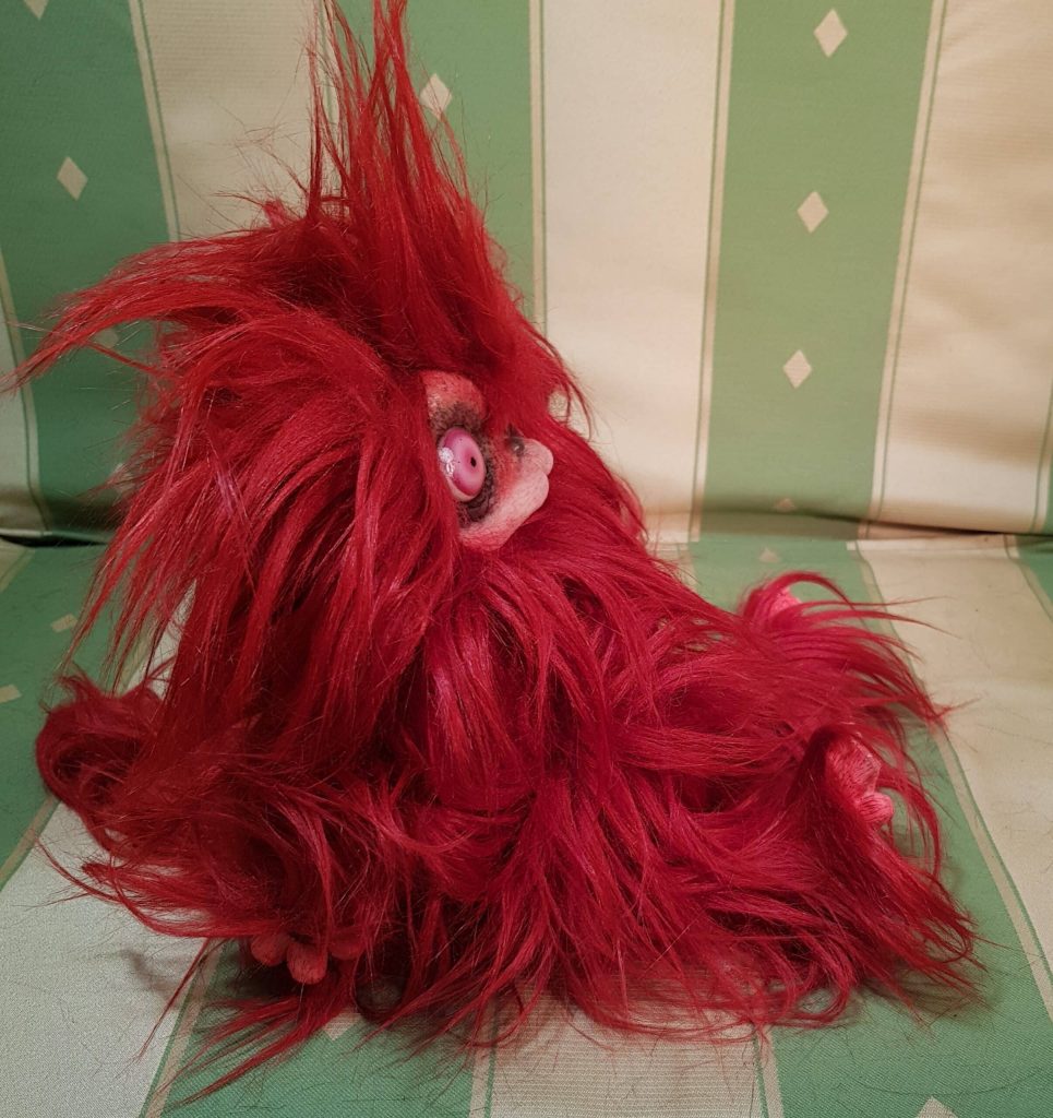 Gatto magico Cagliostrino col pelo rosso