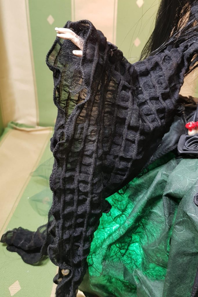 Strega bambola lampada: Evhe Green Blackwood