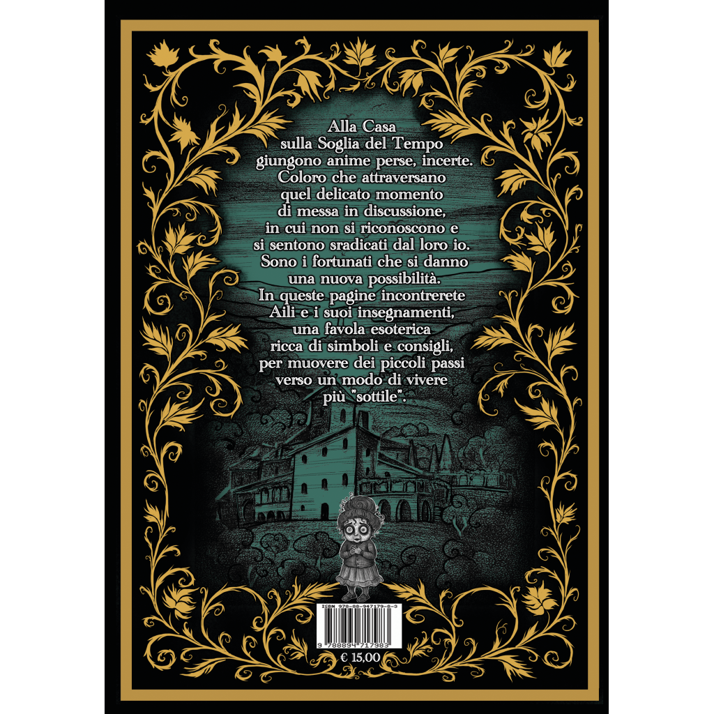 La Casa sulla Soglia del Tempo — quarta di copertina