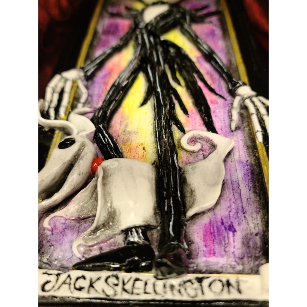 Quadro di Jack Skellington (Nightmare before Christmas) tridimensionale
