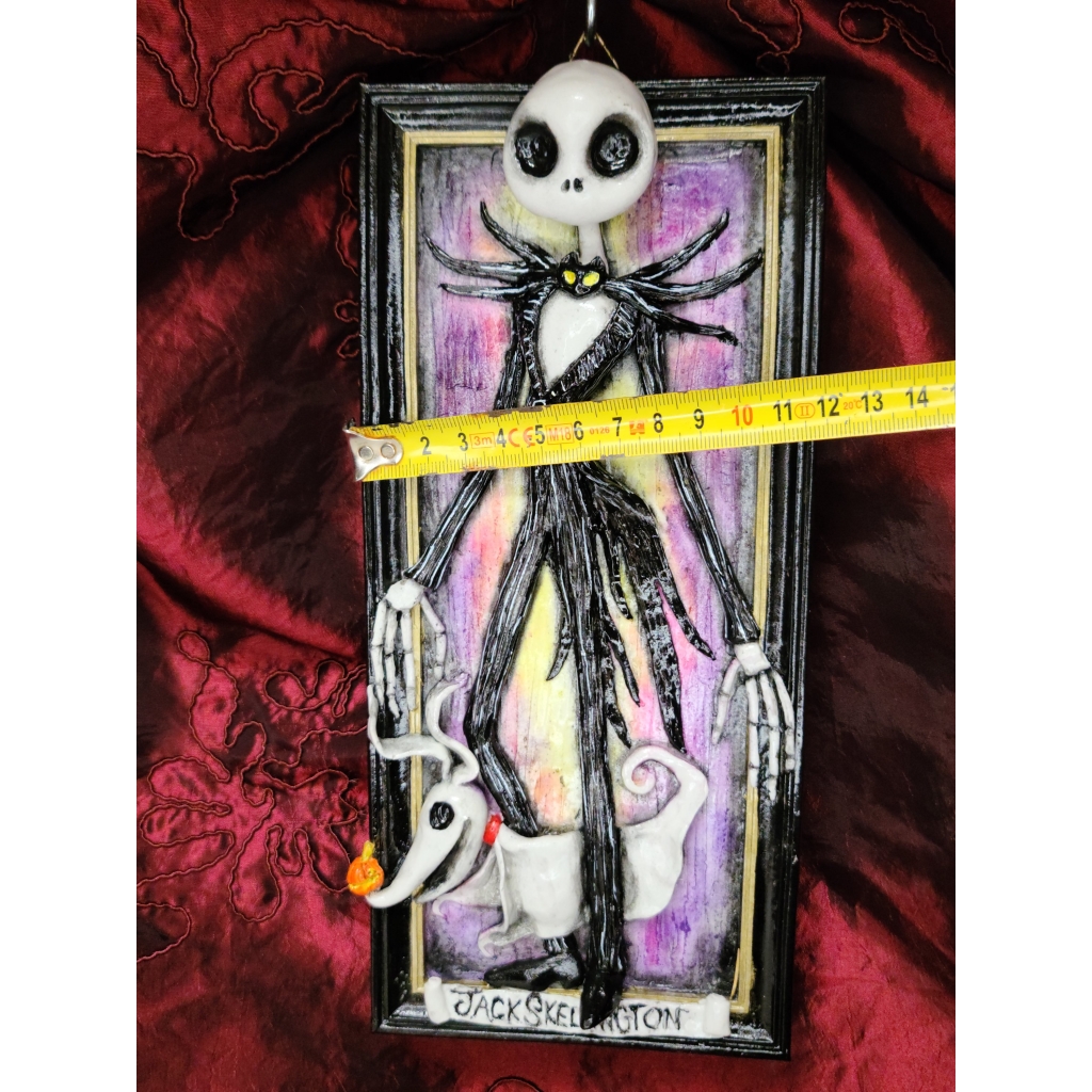 Quadro di Jack Skellington (Nightmare before Christmas) tridimensionale