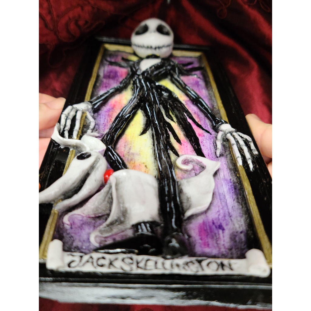 Quadro di Jack Skellington (Nightmare before Christmas) tridimensionale