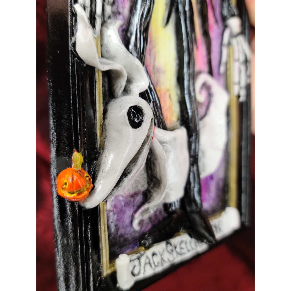 Quadro di Jack Skellington (Nightmare before Christmas) tridimensionale