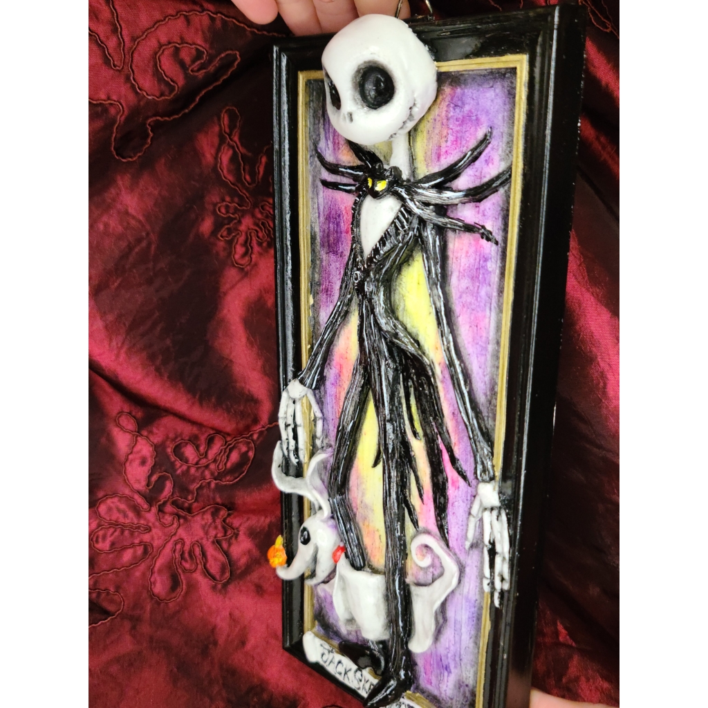 Quadro di Jack Skellington (Nightmare before Christmas) tridimensionale