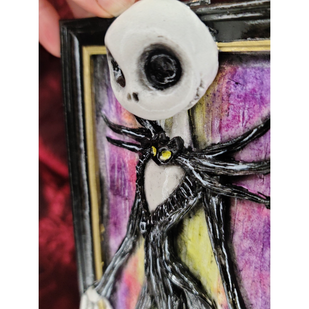 Quadro di Jack Skellington (Nightmare before Christmas) tridimensionale