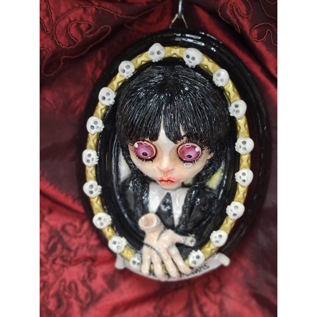 Mercoledì Addams Quadro tridimensionale