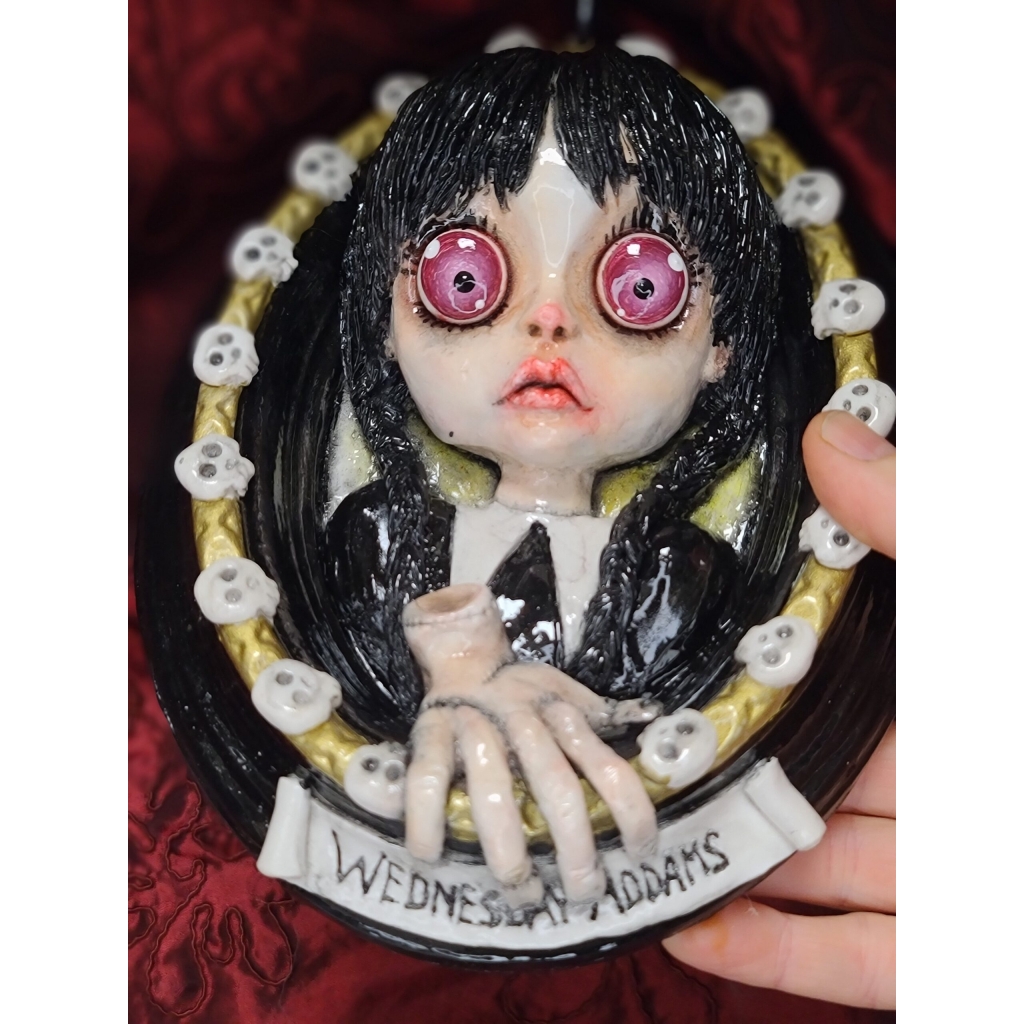 Mercoledì Addams Quadro tridimensionale