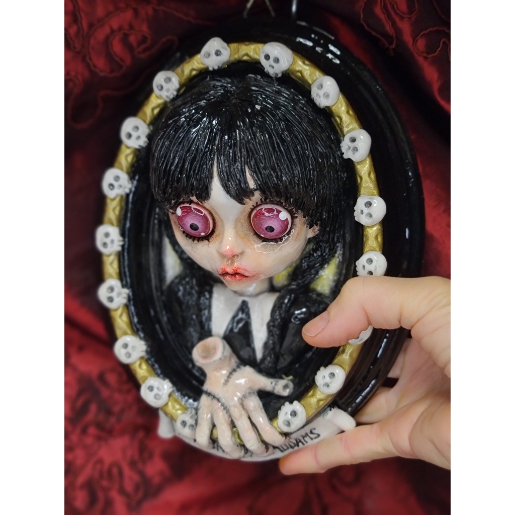 Mercoledì Addams Quadro tridimensionale