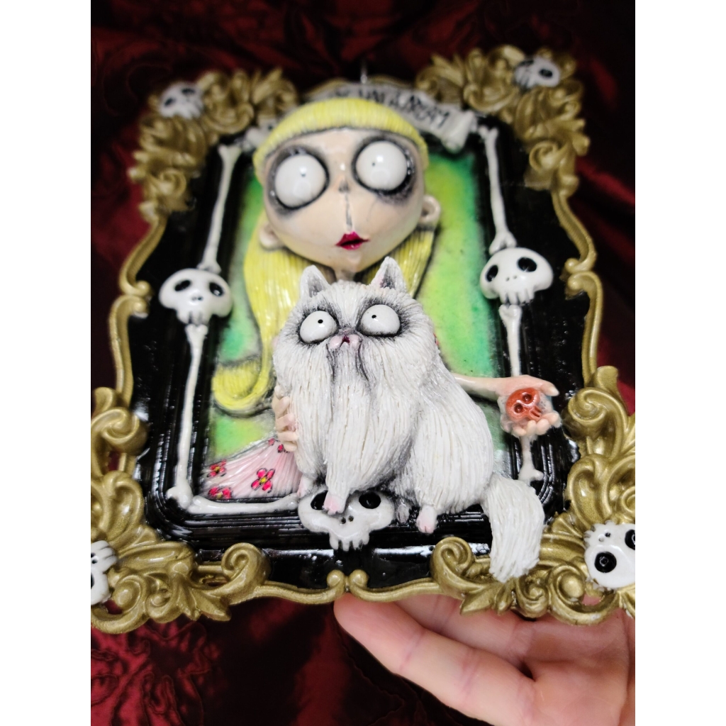 Mr. Whisker had a dream Quadro tridimensionale