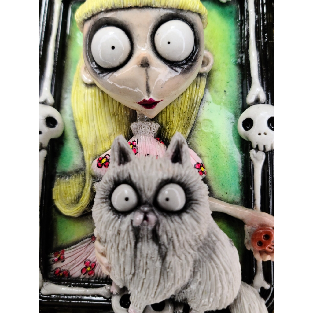 Mr. Whisker had a dream Quadro tridimensionale