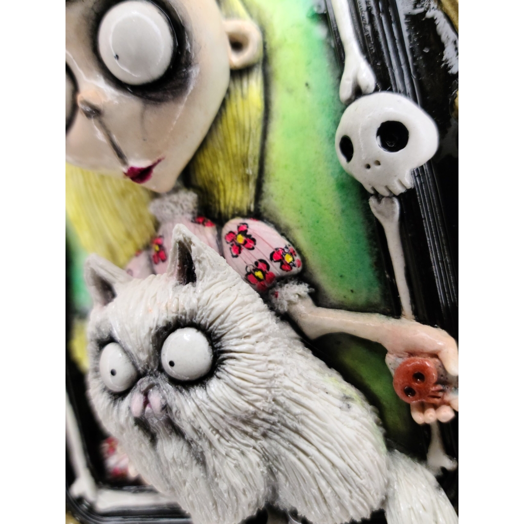 Mr. Whisker had a dream Quadro tridimensionale