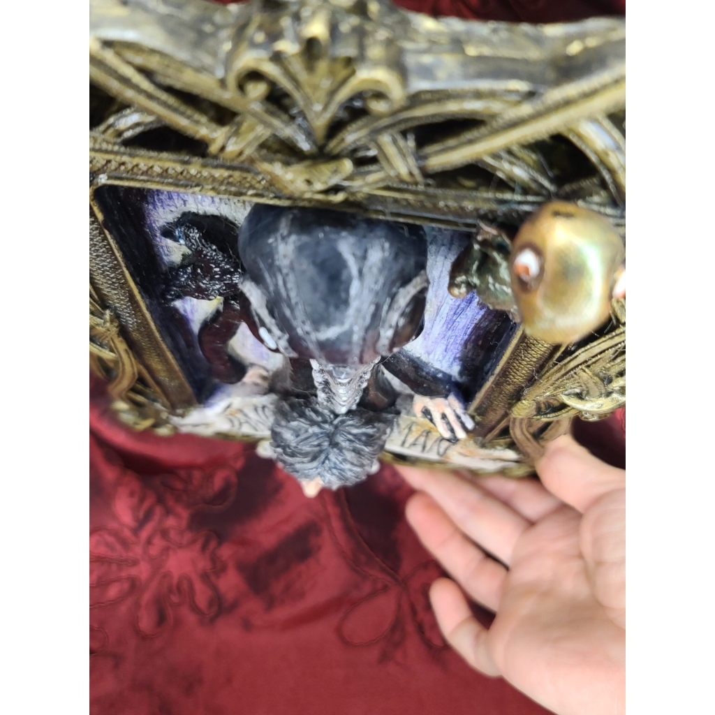 Nei Gaiman con Sandman Quadro tridimensionale