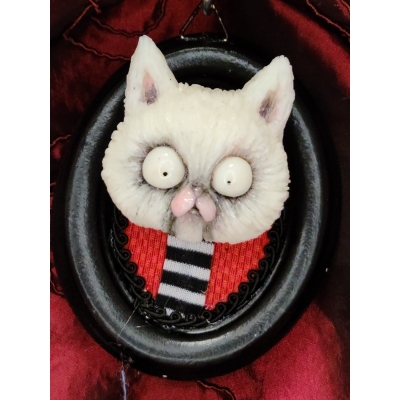 Mr. Whiskers (Baffino) Quadro tridimensionale piccolo