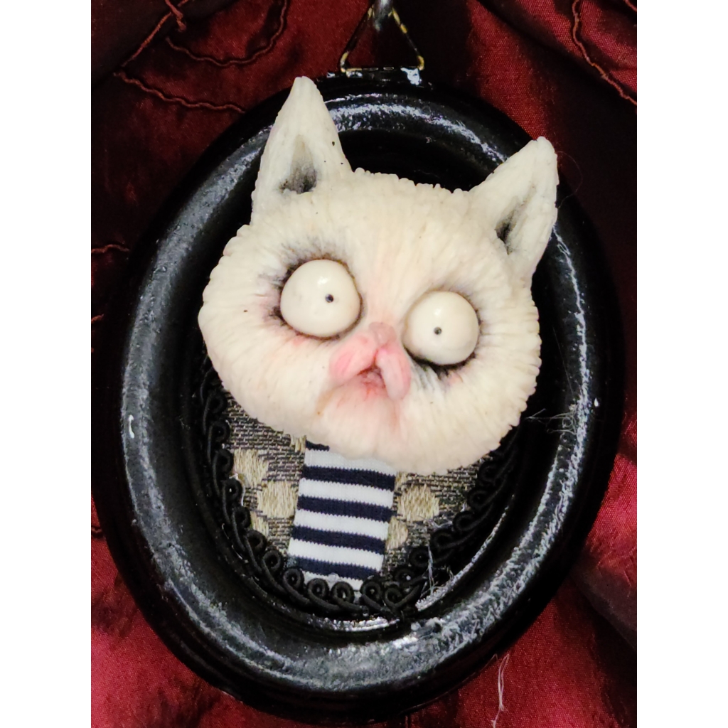 Mr. Whiskers (Baffino) Quadro tridimensionale piccolo