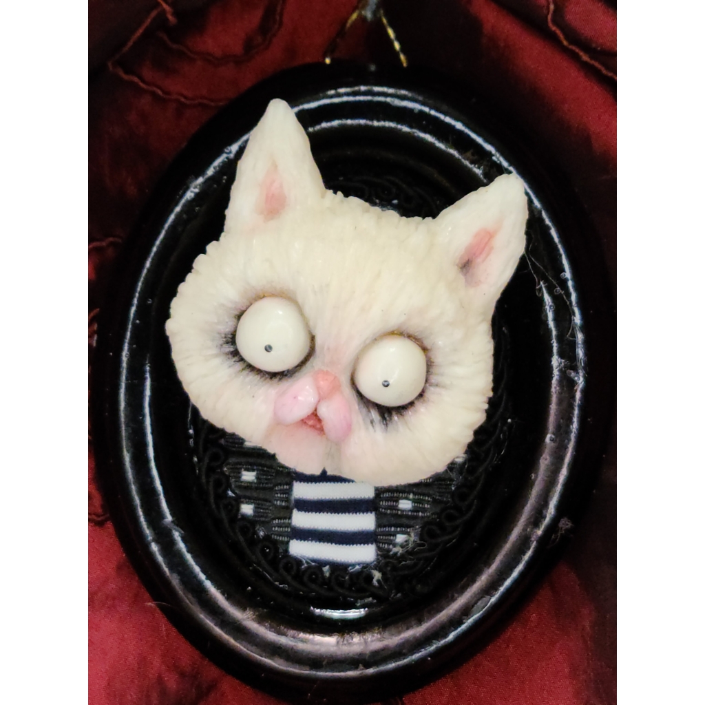 Mr. Whiskers (Baffino) Quadro tridimensionale piccolo