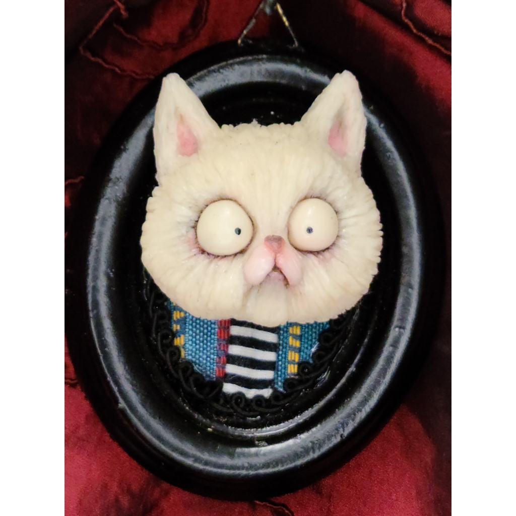Mr. Whiskers (Baffino) Quadro tridimensionale piccolo