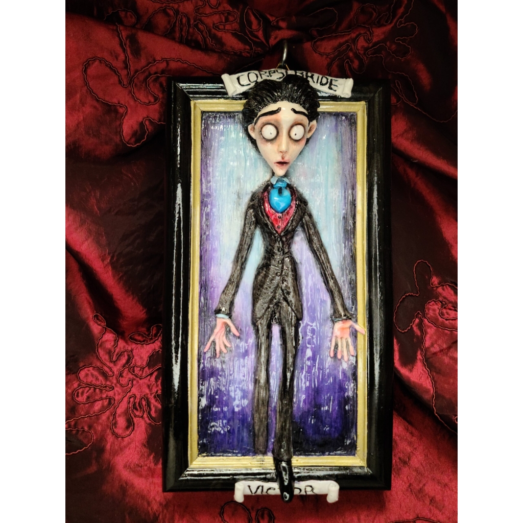 Victor dal film The Corpse Bride (La sposa Cadavere) Quadro tridimensionale