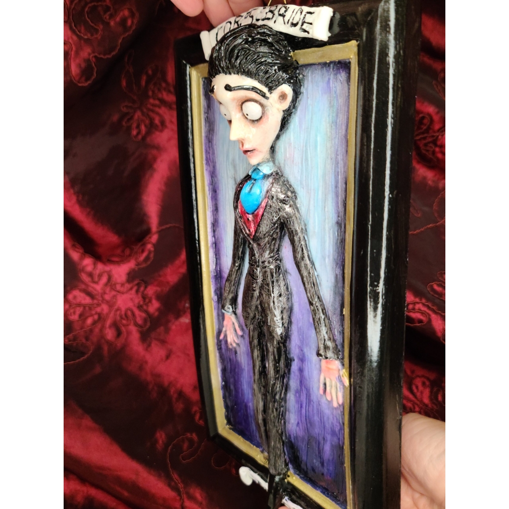 Victor dal film The Corpse Bride (La sposa Cadavere) Quadro tridimensionale
