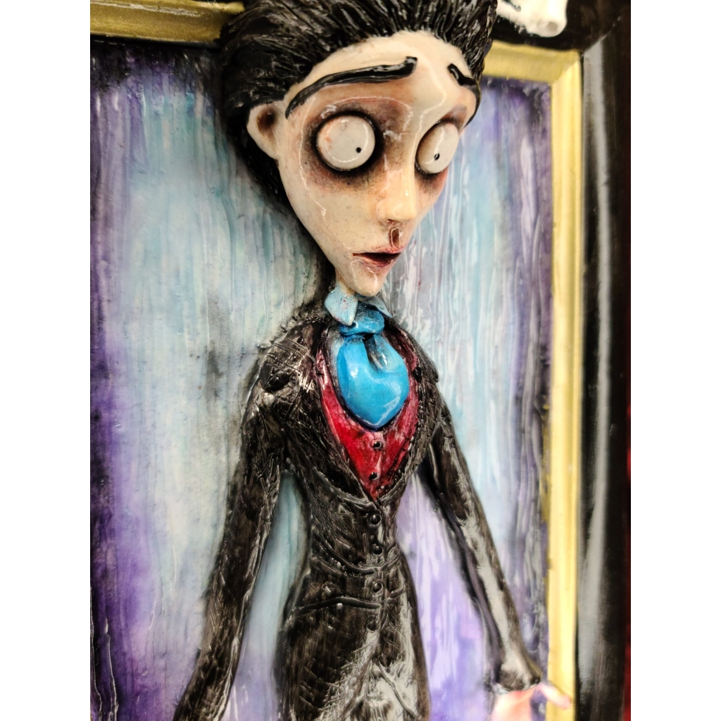 Victor dal film The Corpse Bride (La sposa Cadavere) Quadro tridimensionale