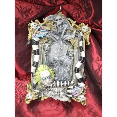 Beetlejuice quadro tridimensionale