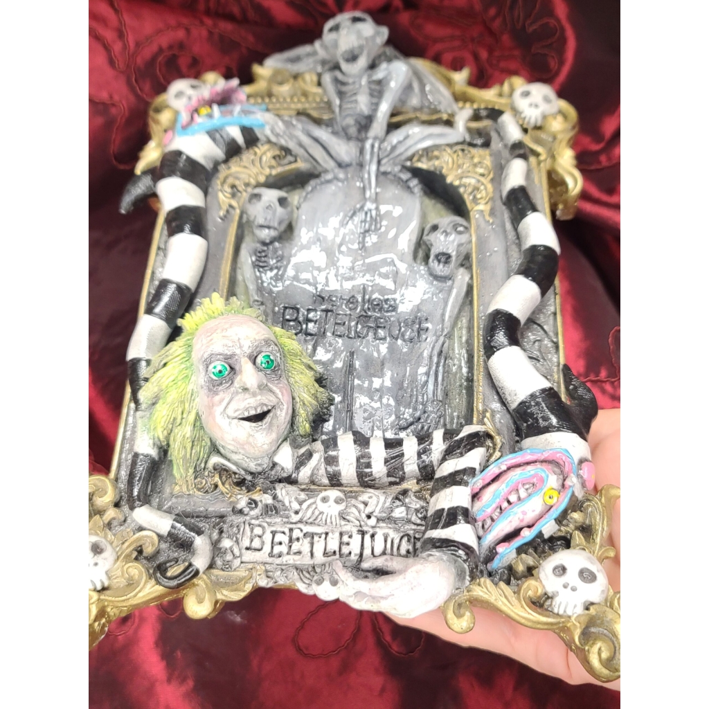 Beetlejuice quadro tridimensionale