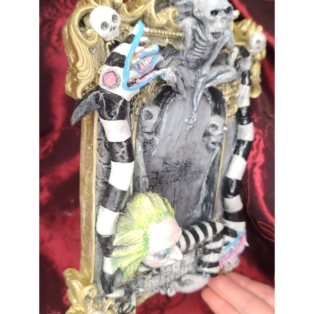 Beetlejuice quadro tridimensionale