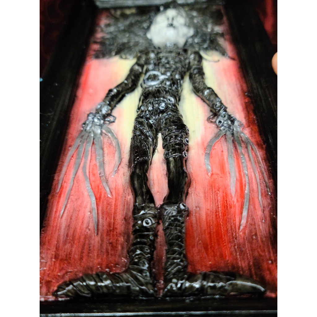 Edward Scissorhand (Edward Mani di Forbice) quadro tridimensionale