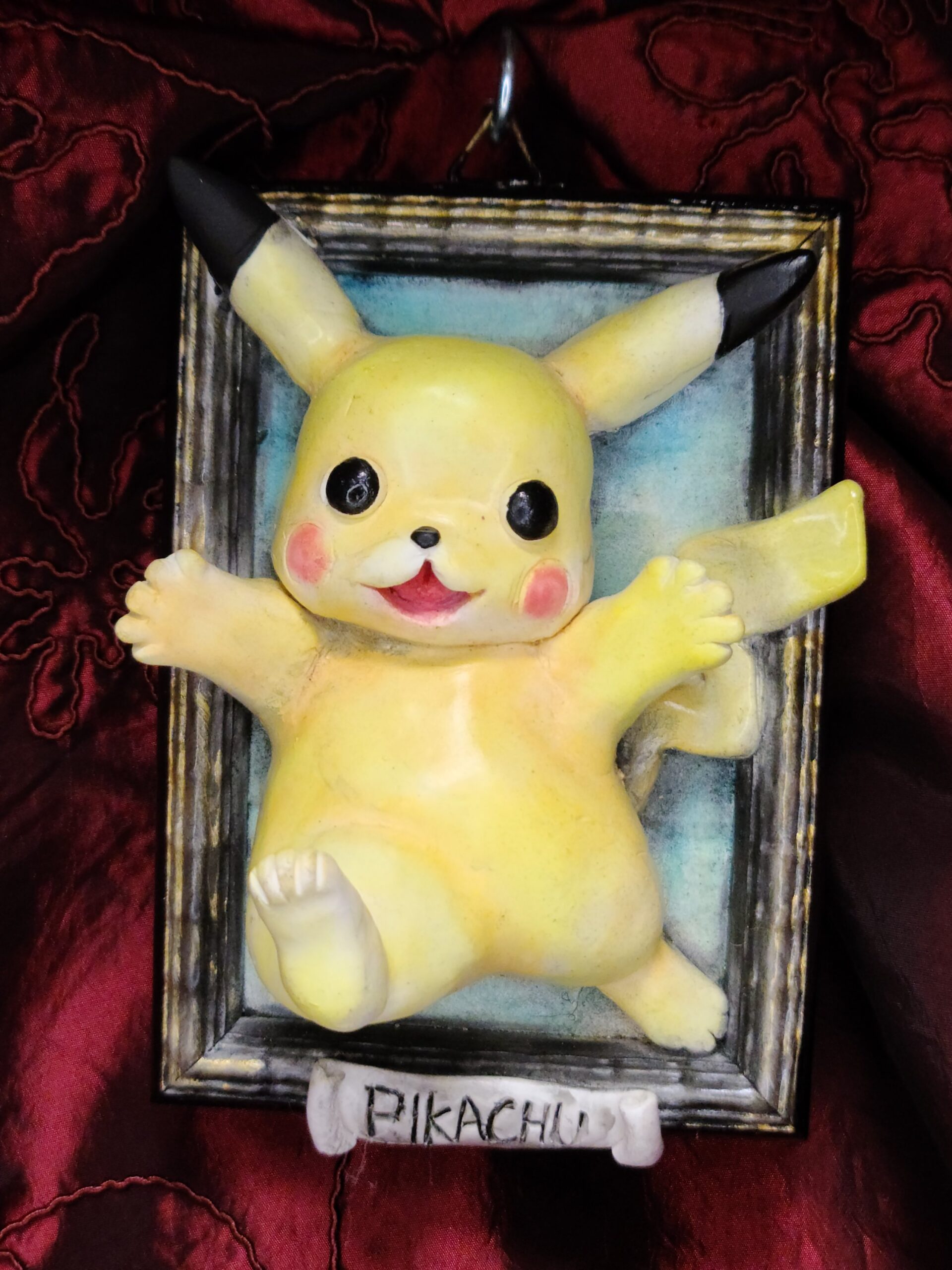 Pikachu quadro tridimensionale