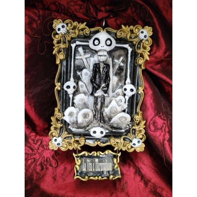 R.Igor Mortis - La Vita è Meravigliosa Quadro tridimensionale