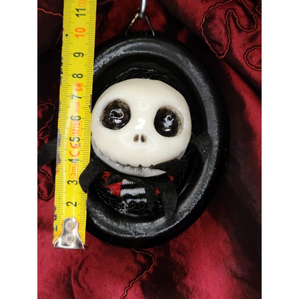 Jack Skellington quadro piccolo (4 modelli diversi testa e sfondo in diverse stoffe colorate)