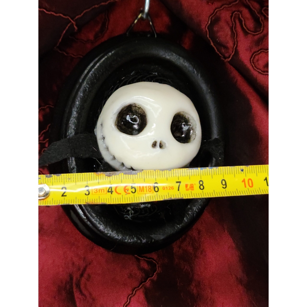 Jack Skellington quadro piccolo (4 modelli diversi testa e sfondo in diverse stoffe colorate)