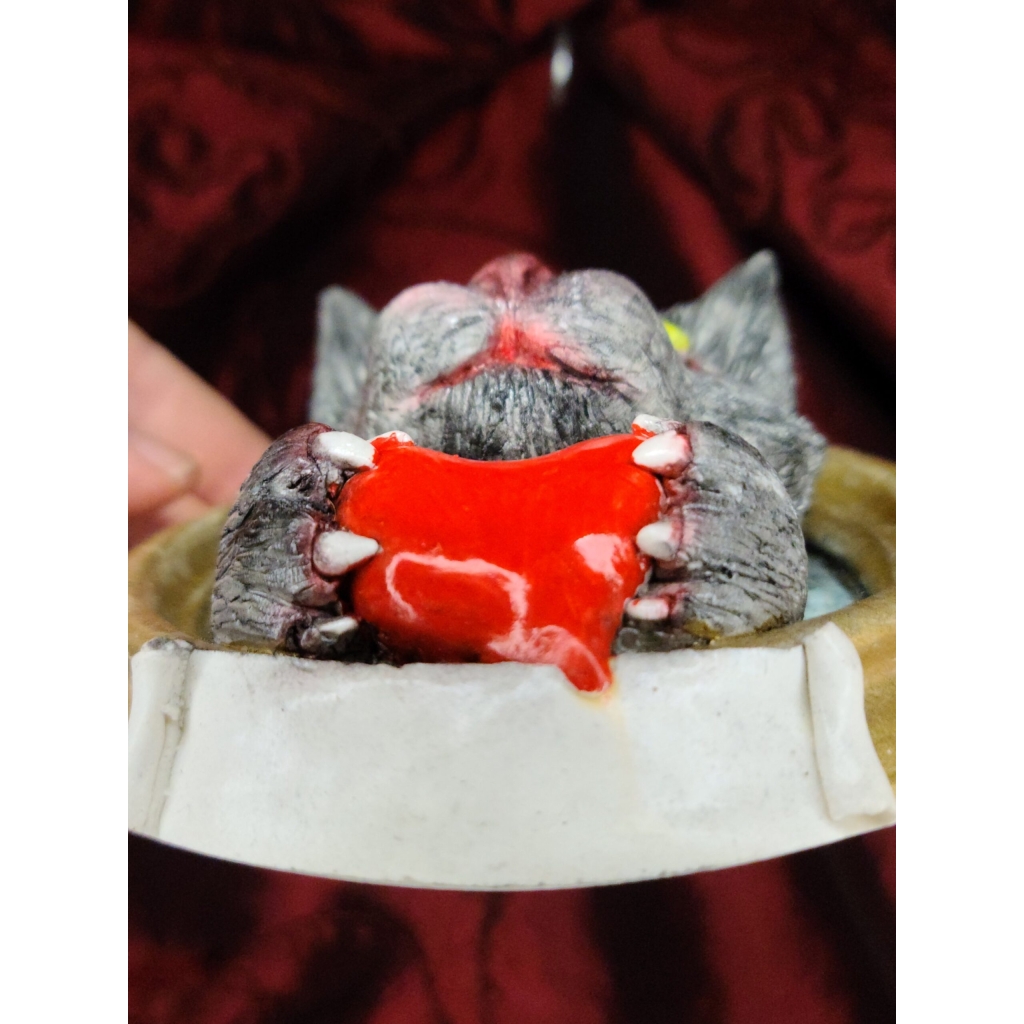 Gatto con Cuore quadro tridimensionale